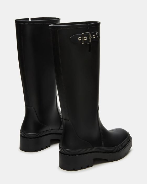 Жіночі резинові сапогі  Steve madden ROCKYH20 BLACK