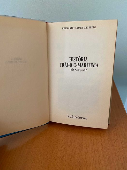 História Trágico-Marítima - Bernardo Gomes de Brito