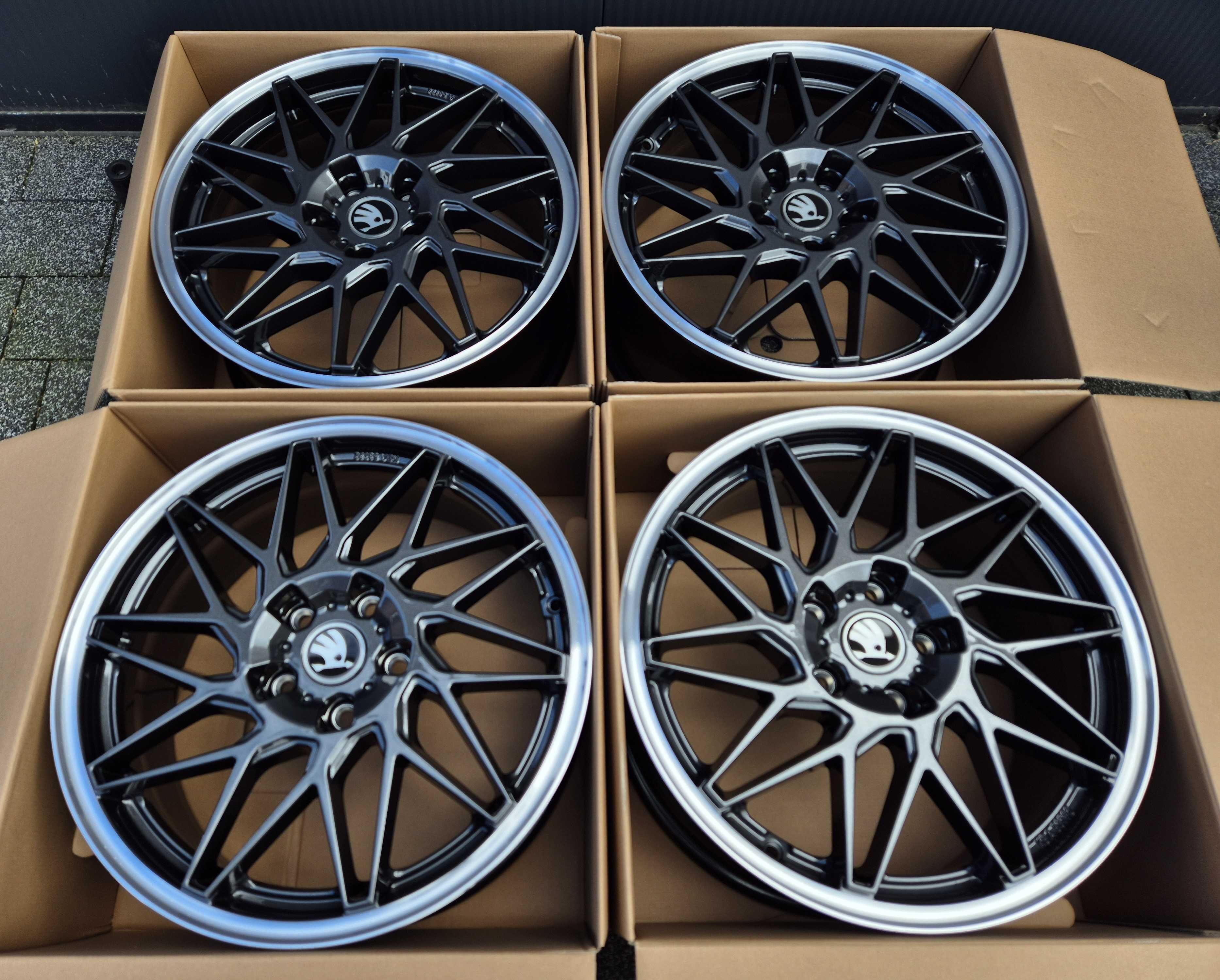 Felgi 18 do SKODA Karoq Kodiaq Superb III, IV Enyaq IV 5x112