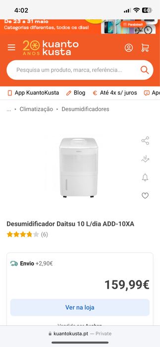 Desumidificador Dsitsu