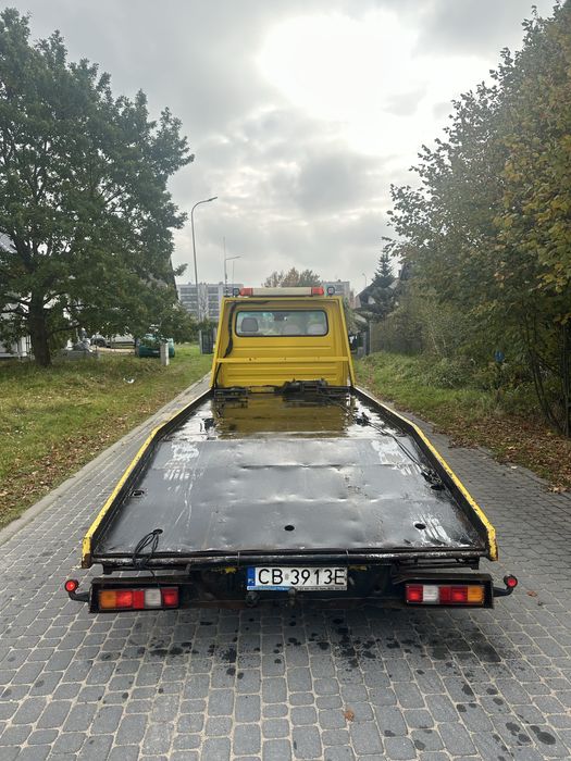 VW LT35 2.5Tdi Blizniak Max Autolaweta Wciagarka Platforma Pneumatyka