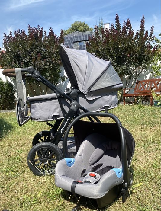 Wózek kinderkraft 3w1