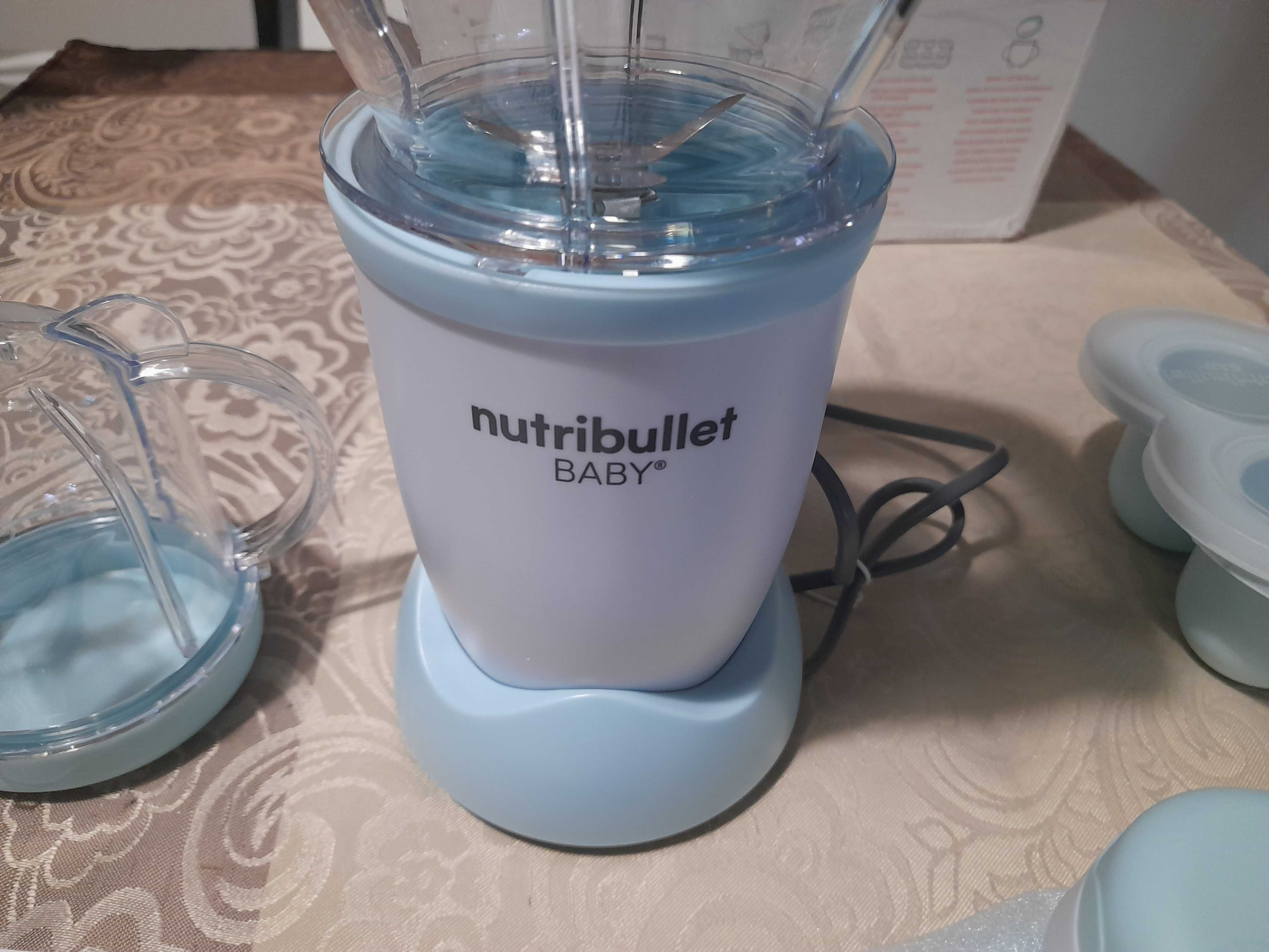 Nutribullet Baby – 18-częściowy zestaw – moc 200 W