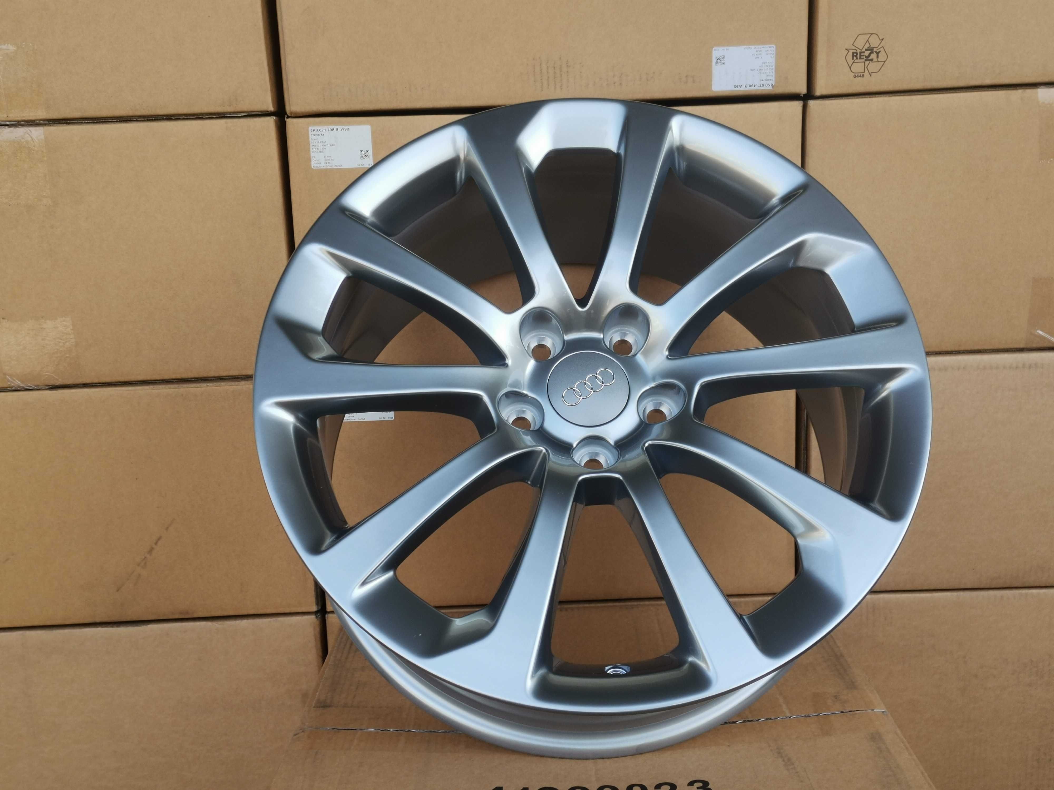 Alufelgi 5x112 18 ET47 Skoda Octavia 2 3 4 RS VRS SuperB Yeti GRAFIT