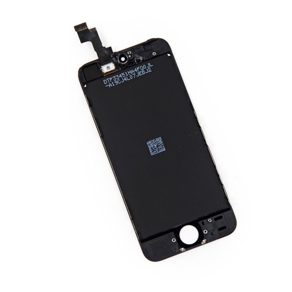 Дисплей iPhone 5s Black + рамка Модуль SE Айфон 5 ес Тачскрин Сенсор