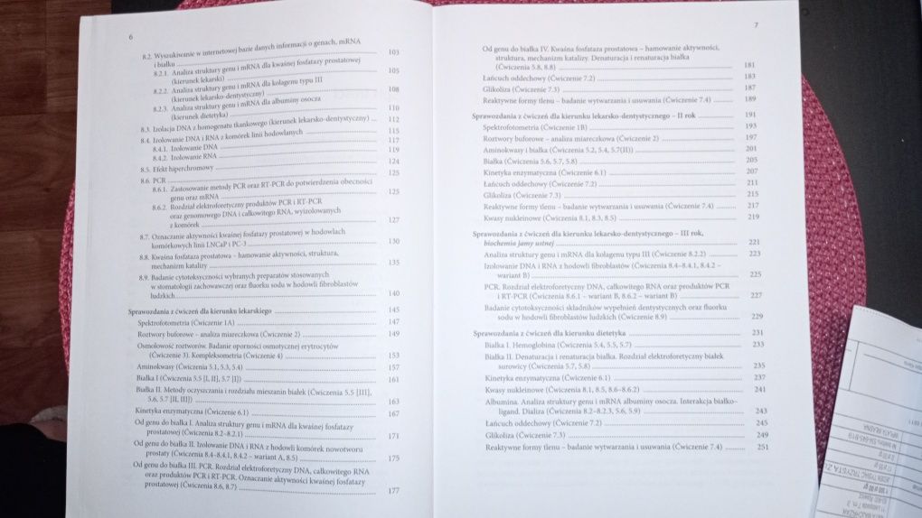 Ćwiczenia z Biochemii