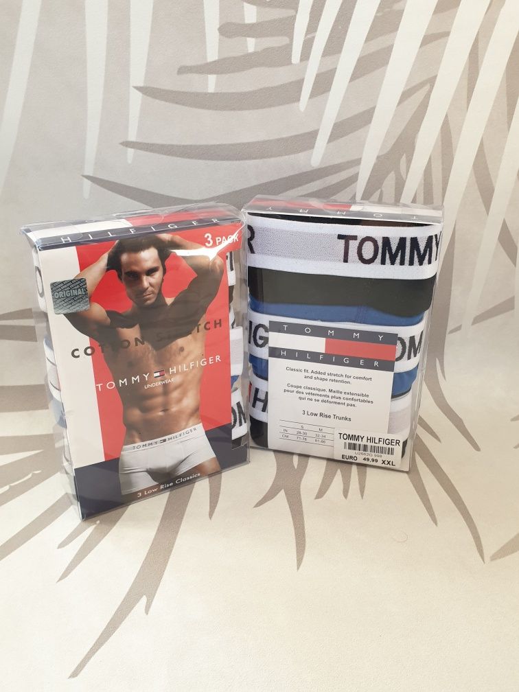 Bokserki Męskie 3-pack Jakość Premium Bawełna