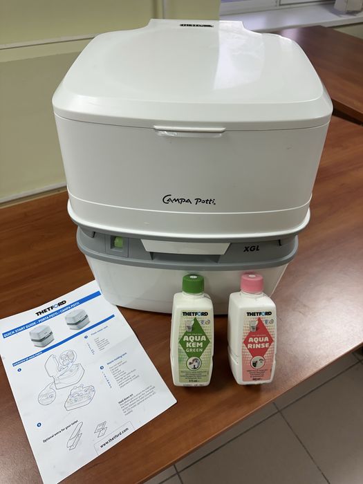 Стан нового. Хімія в комплекті. Біотуалет Thetford Campa Potti XGL