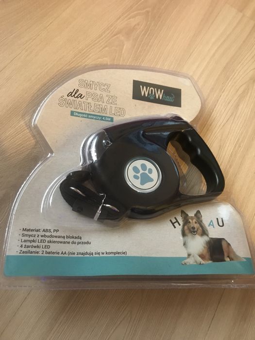 Smycz z latarką.Nowa.Szybka wysyłka!