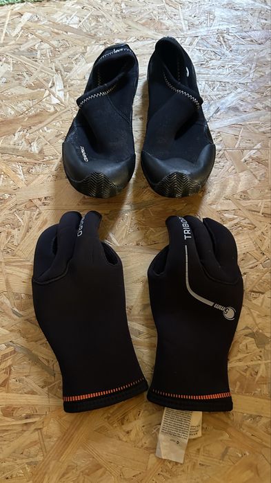 Zestaw buty i rękawice do morsowania Tribord
