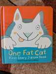 One fat cat - j.angielski dla dzieci + puzzle