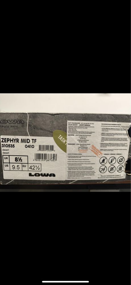 Buty Lowa Zephyr