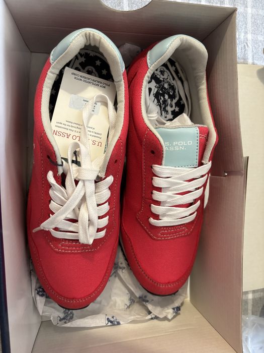 Buty różowe/fuksja US Polo Assn, rozmiar 37