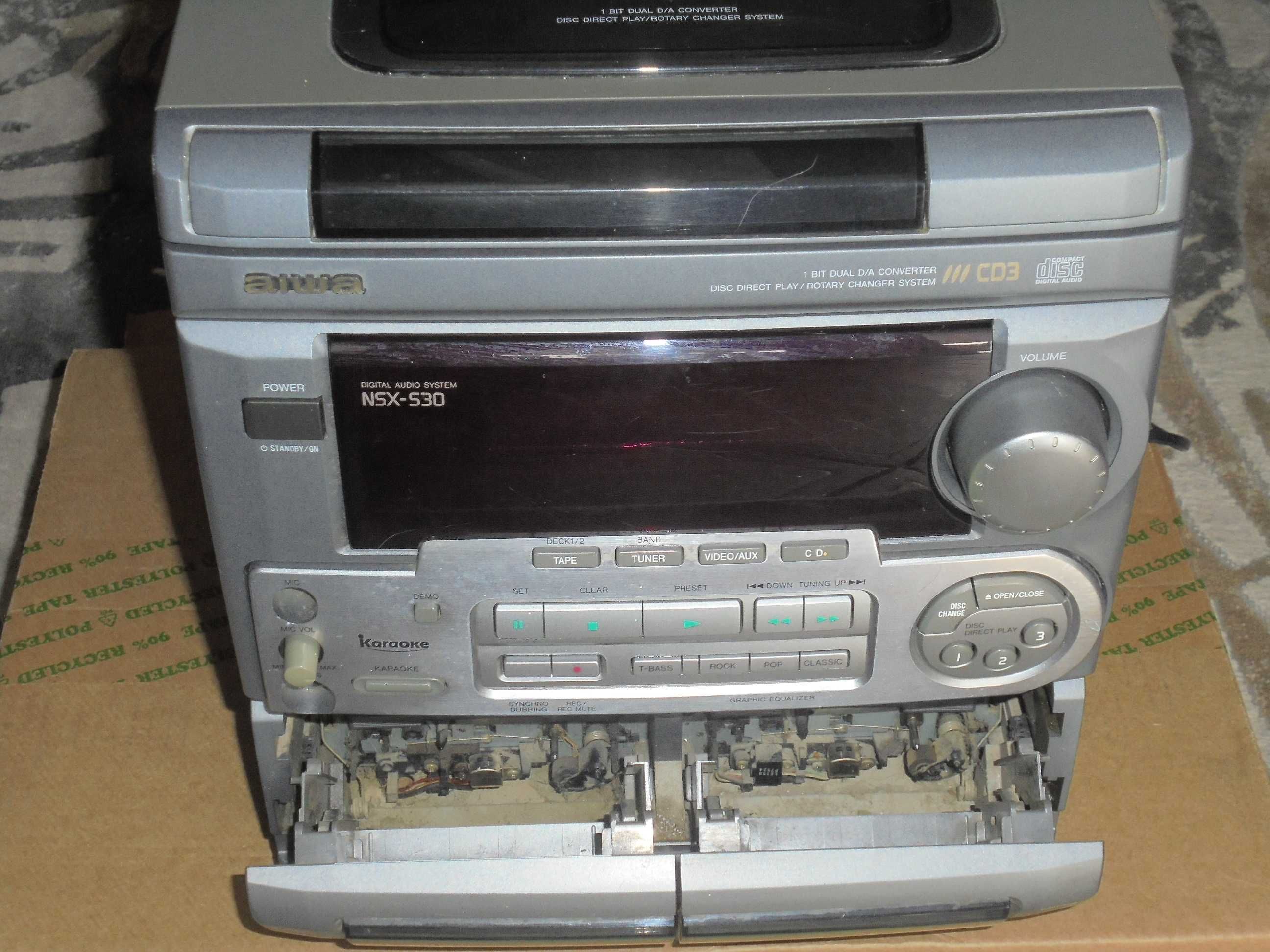 Kolekcjonerska mini wieża AIWA NSX-S30 do przeglądu