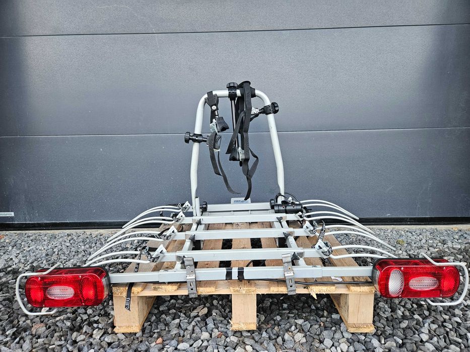 Bagaznik na 4 rowery.