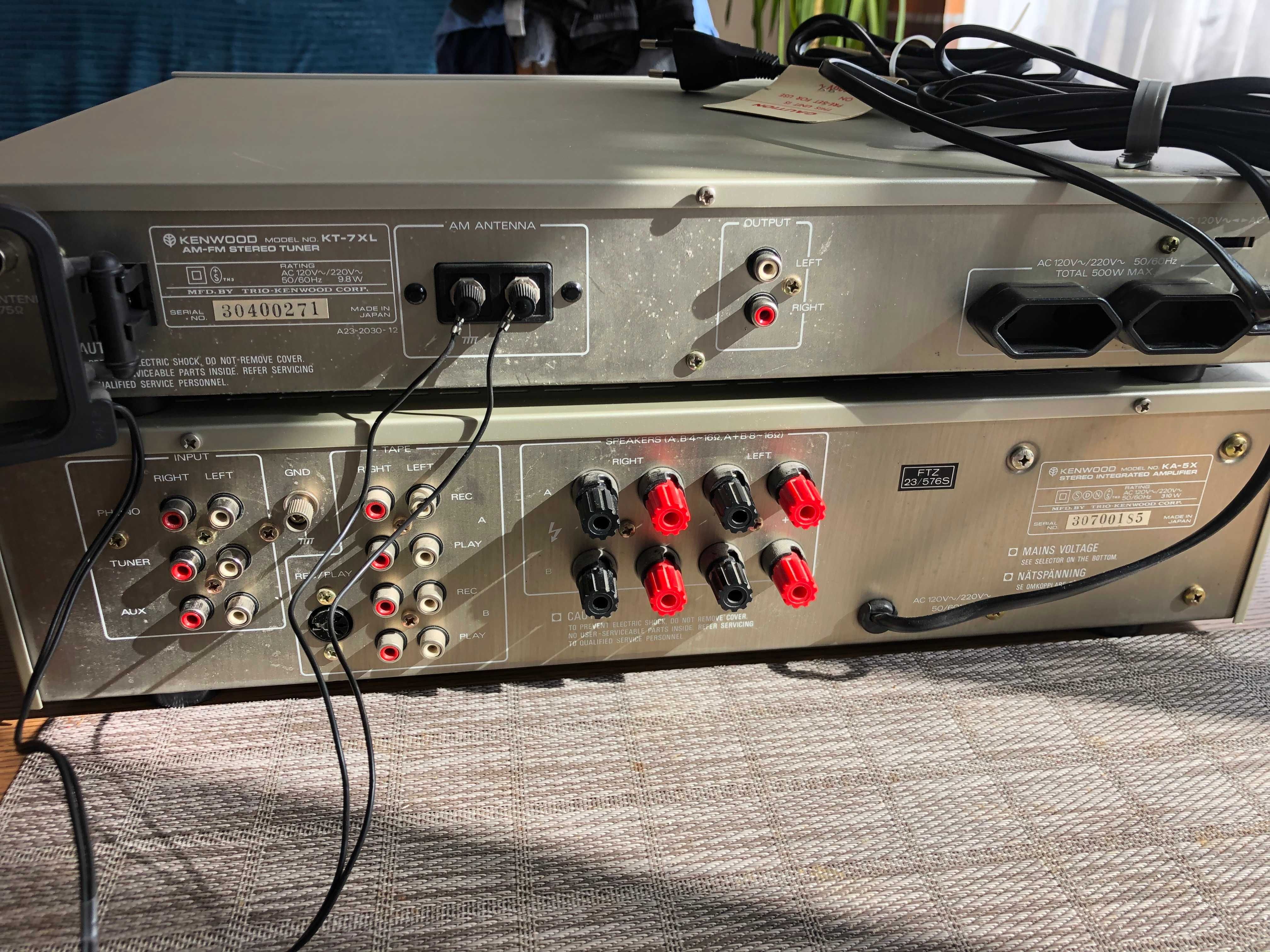 Wzmacniacz Kenwodd KA-5X + Tuner  KT-7XL