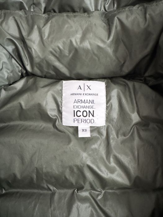 Пуховик, зимове пальто Armani Exchange