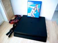 Konsola PlayStation 4 slim 500 GB+ Pad+ Zasilacz+ Gra FIFA 19