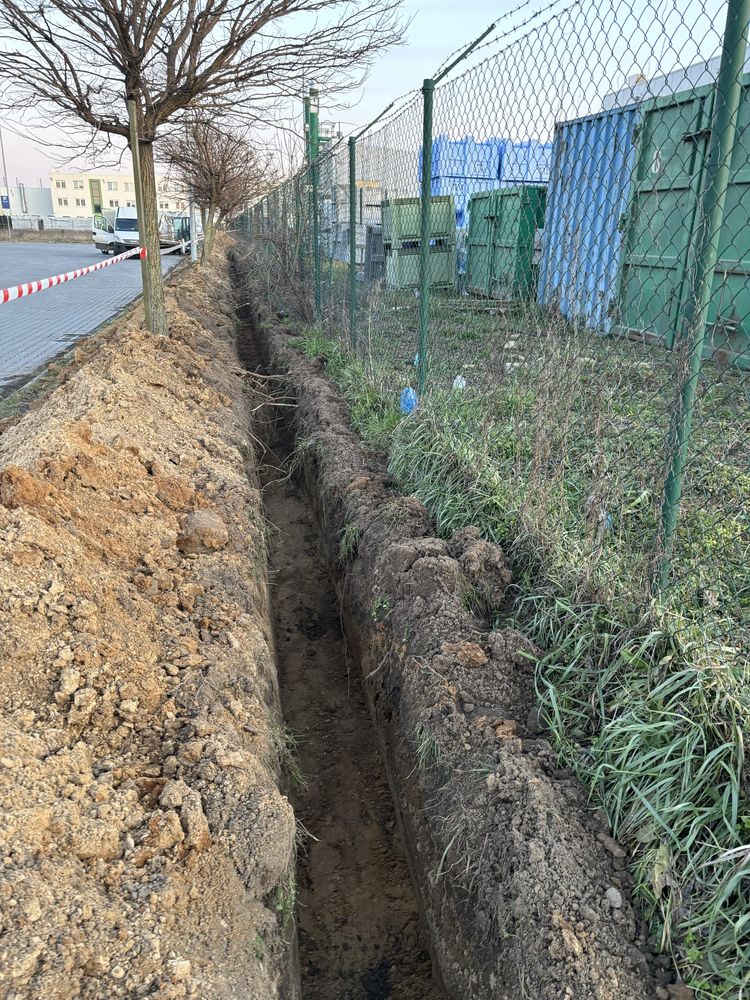 USŁUGi minikoparka Przeciski kretem fi110  fi 200