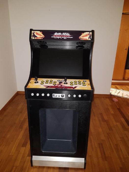 Vendo maquina arcade Bartop com base e Pc (artigo novo)