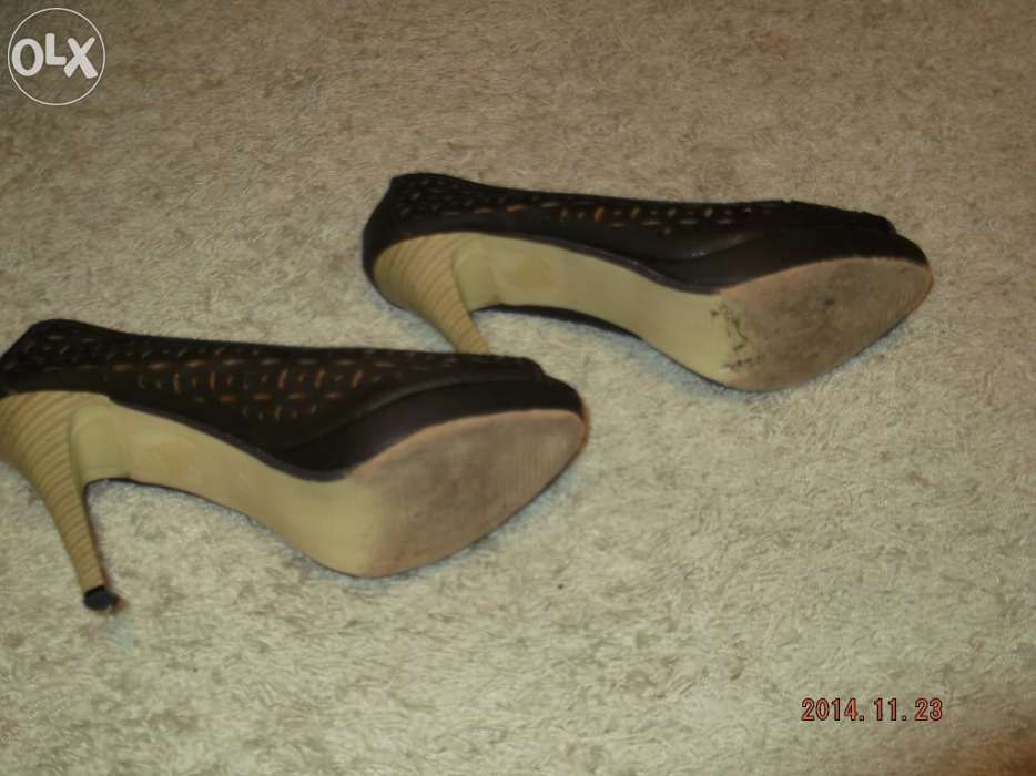 Sapatos Loft senhora castanhos - tamanho 37 excelente estado