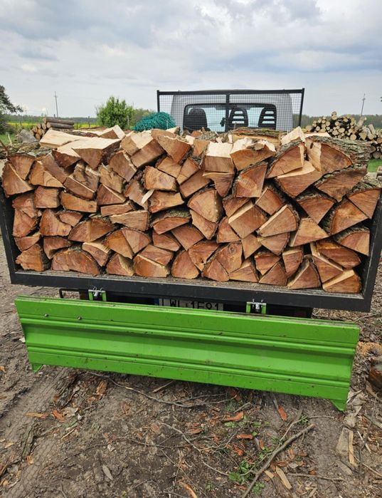 Drewno opałowe kominkowe dąb grab brzoza olcha sosna osika