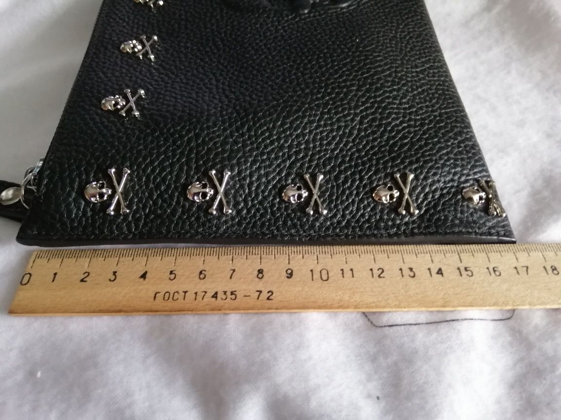 Клатч, портмоне, сумка, Philipp Plein