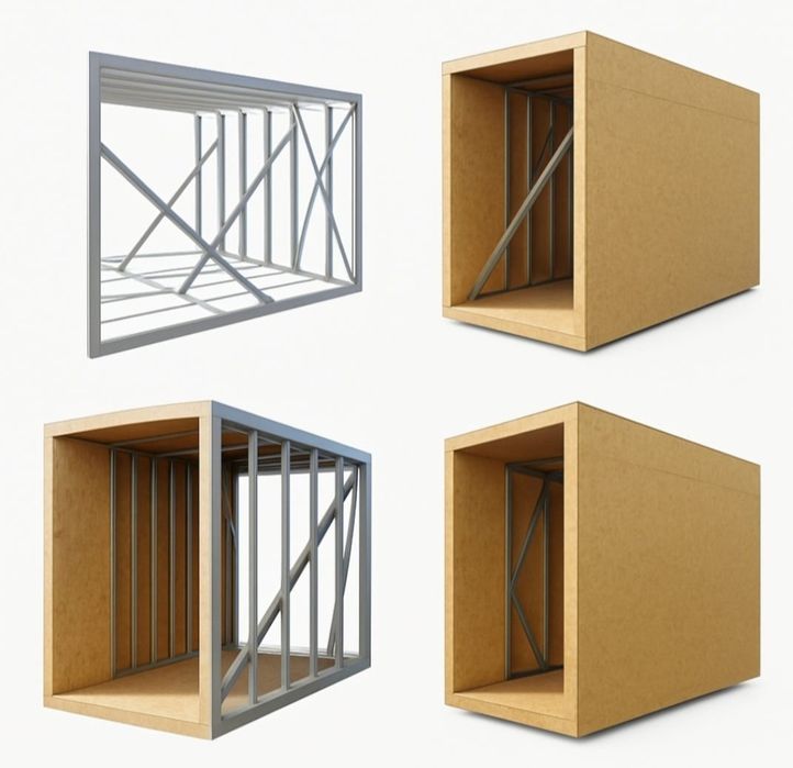 MODULARES- Estruturas Metálicas em LSF