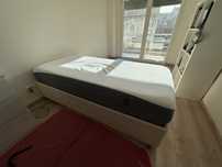 Cama de solteiro Ikea sommier com colchão Emma Original 90x200