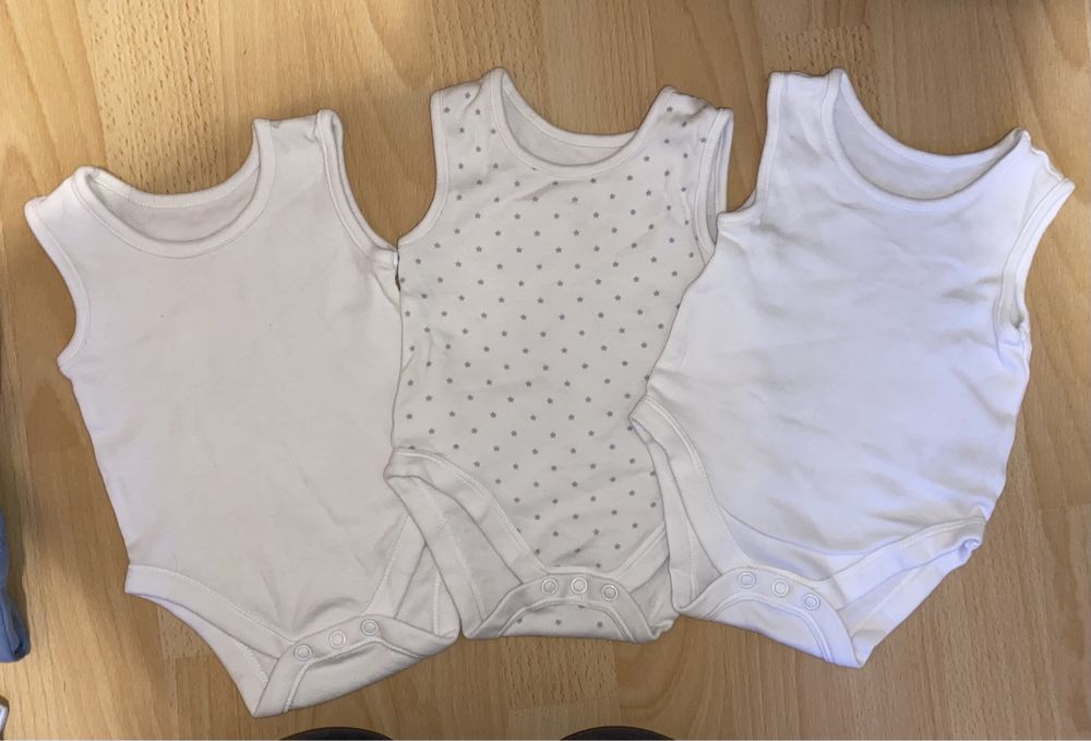 Body chłopięce George, M&S, Primark 5 szt