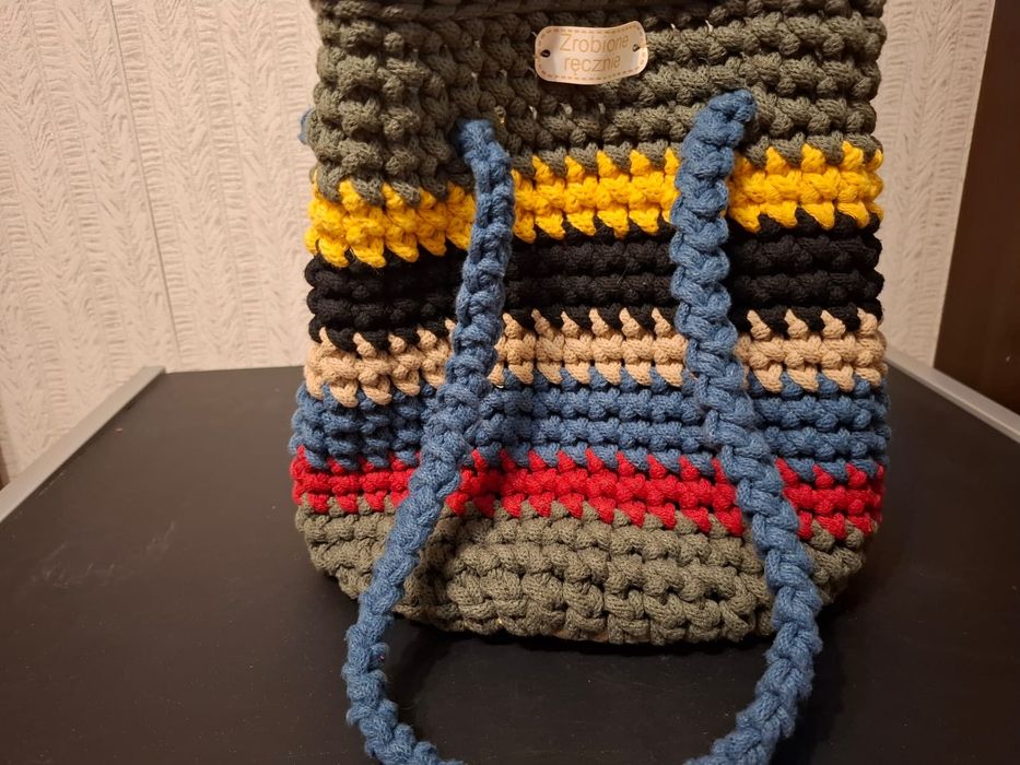 Torebka robiona na szydełku  hand made