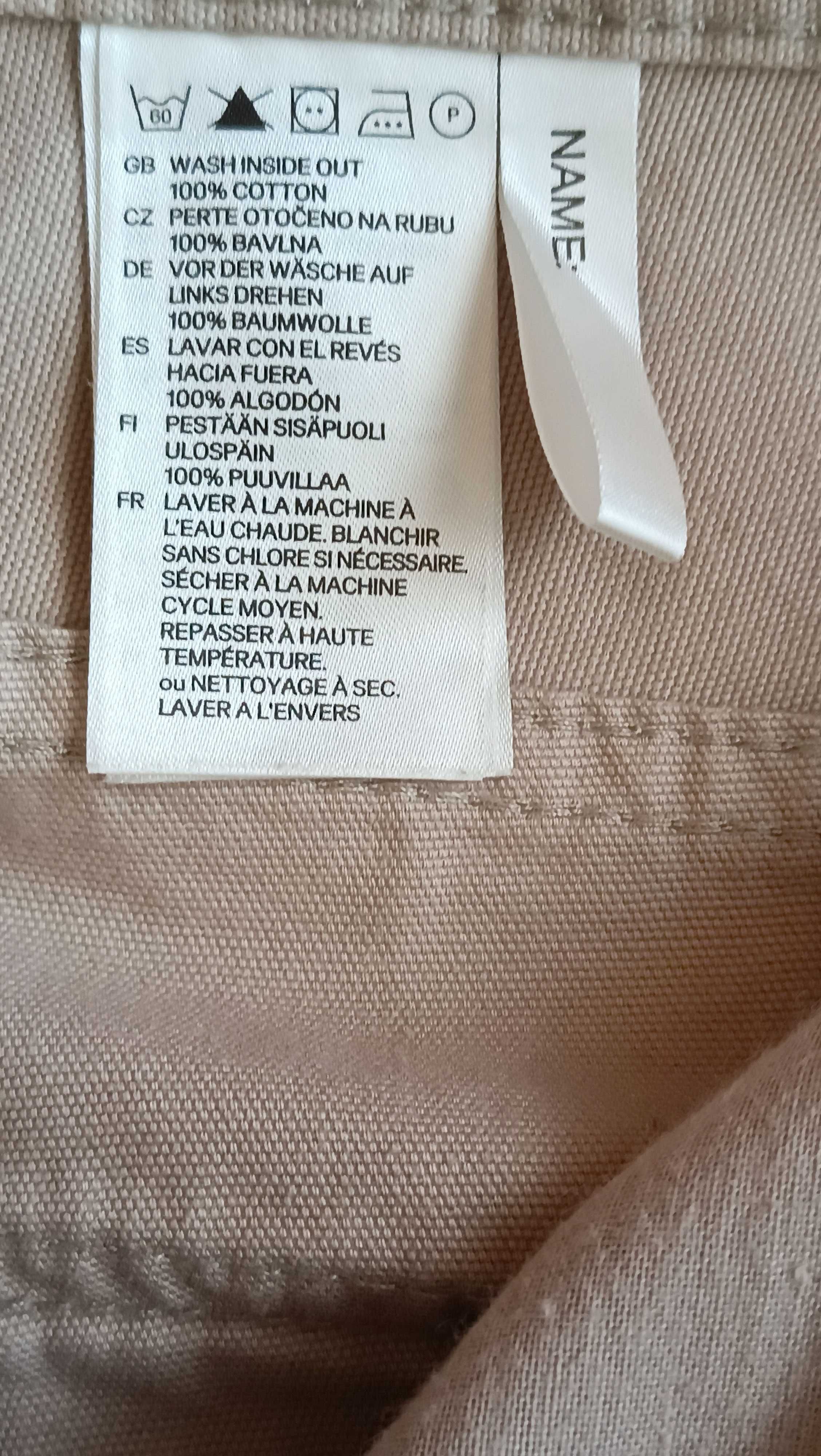 NOWE spodenki beżowe H&M do kolan roz.170