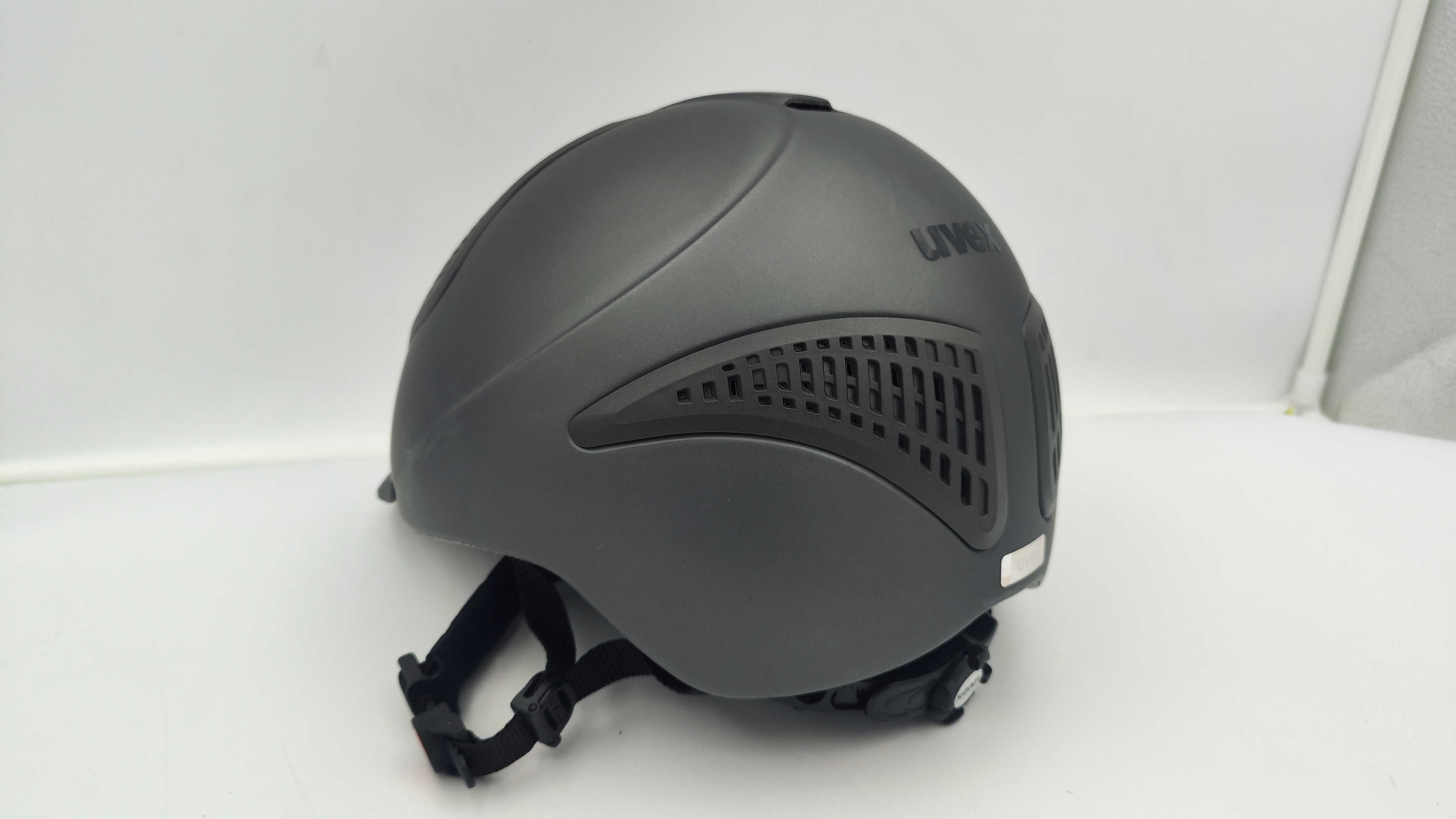 Kask jeździecki Uvex Reithelm Exxential II r.57-59 cm (T25)