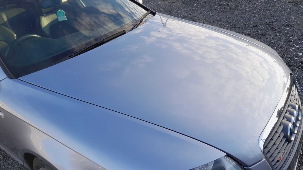 Maska przód pokrywa silnika kompletna idealna AUDI A6 C6 Kolor: LY7H