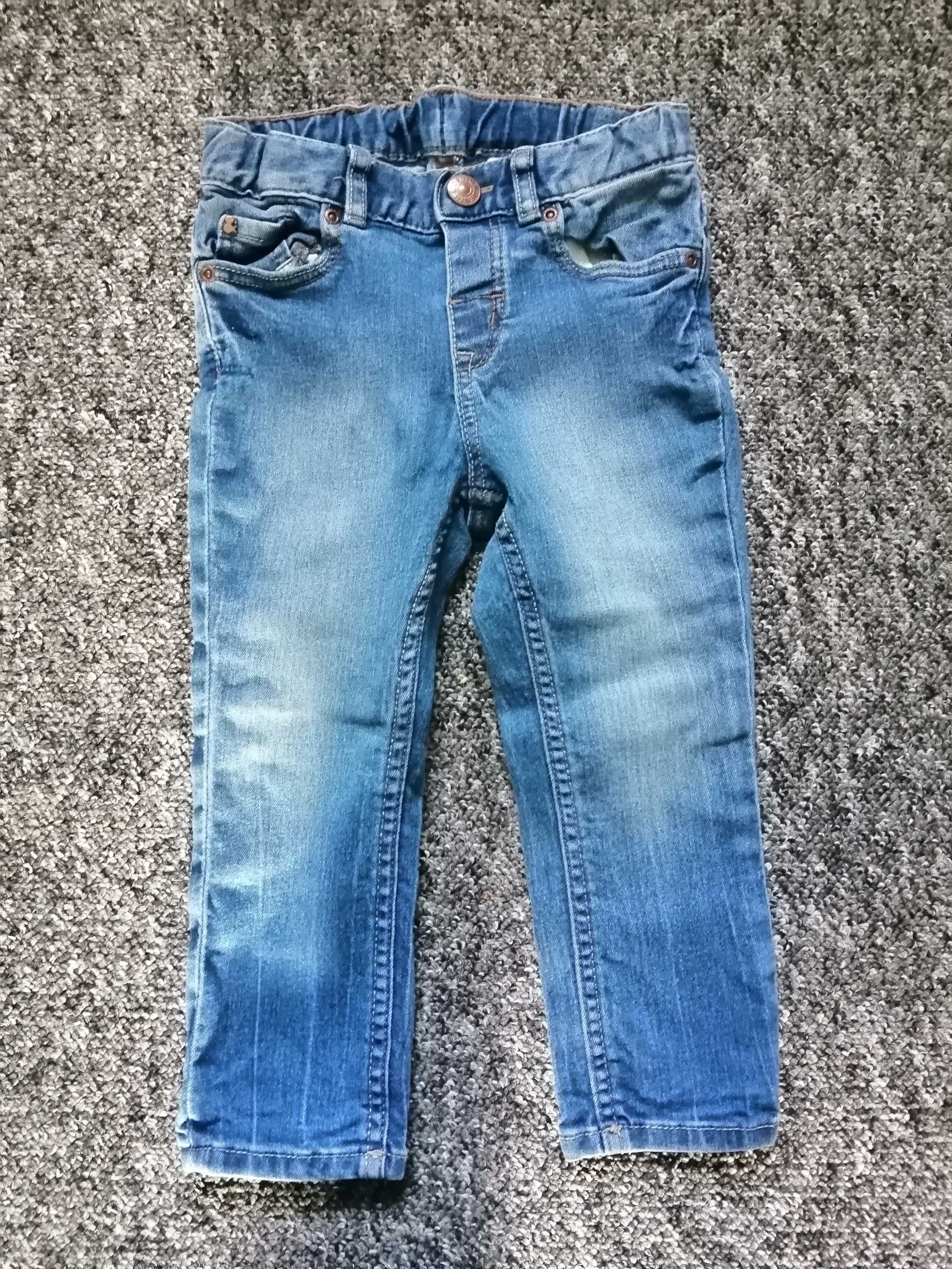 Spodnie jeansy H&M slim fit rozmiar 86