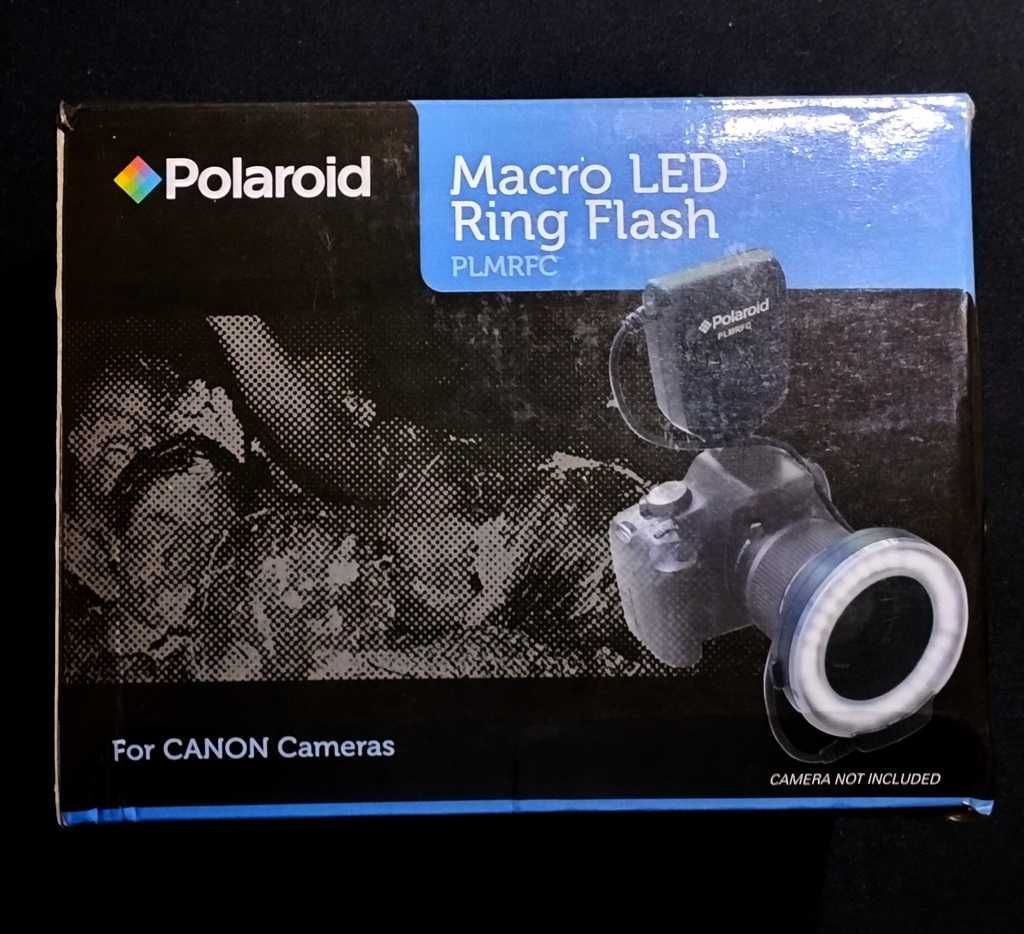Кільцевий спалах макроспалах макро вспышка  Polaroid Macro для Canon