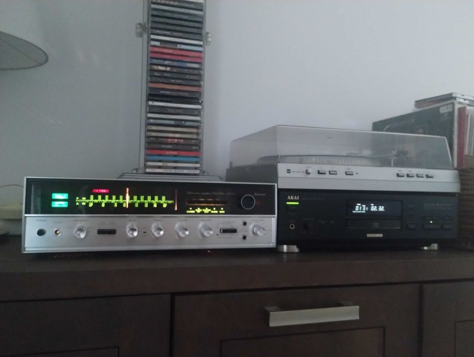 Sansui 5000A. Amplituner stereo. Vintage.