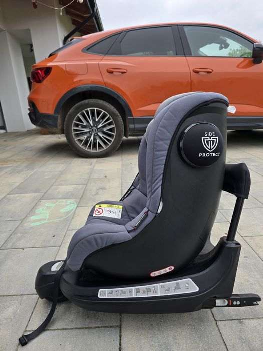 Fotelik samochodowy BabySafe Rhodesian Isofix 0–18 kg, obrotowy