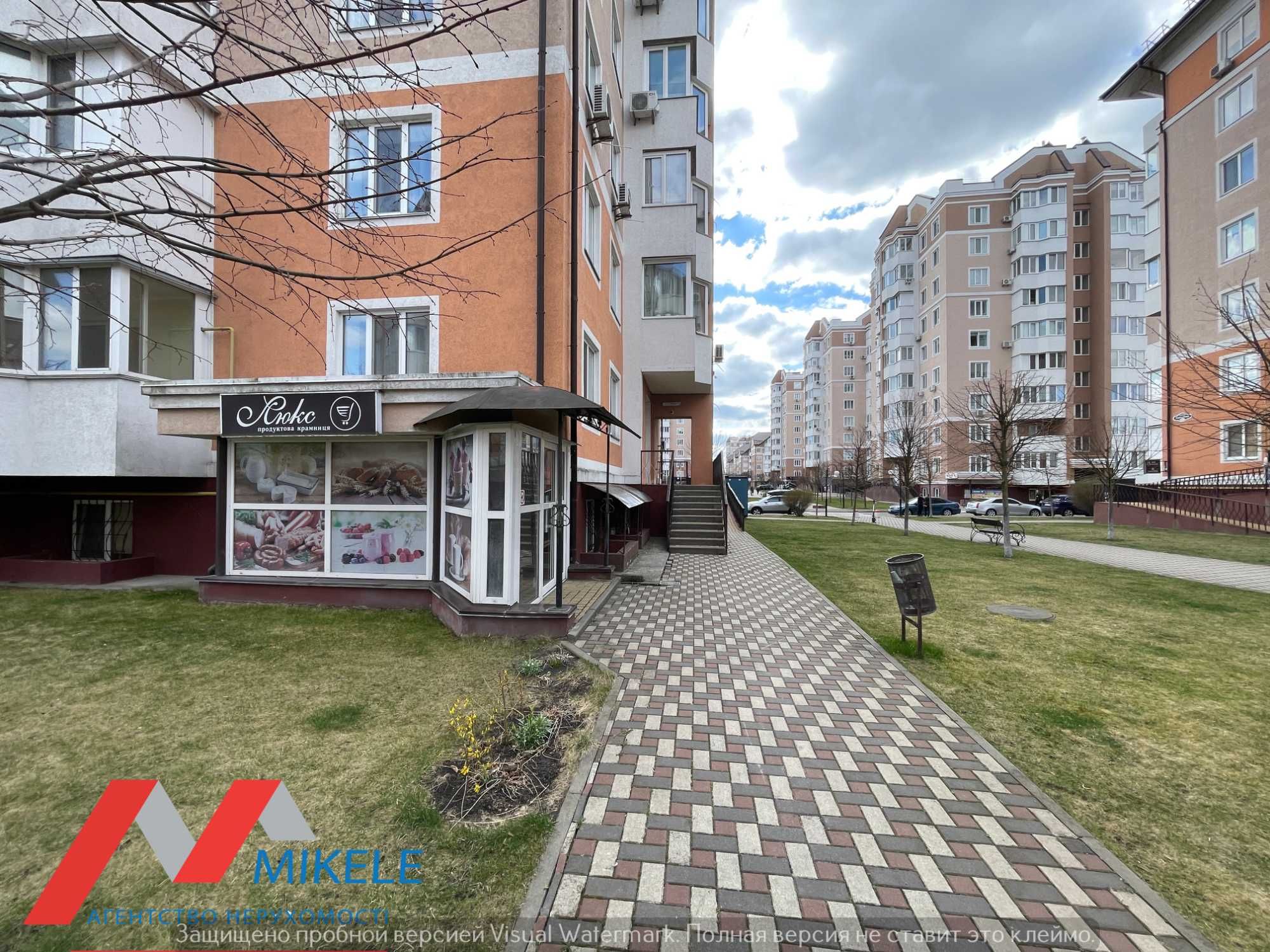 Без%,продаж, фасад, комерція з ремонтом 55м2, ЖК Буча Квартал, м.Буча