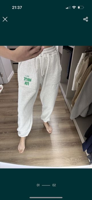 Штани спортивні джогери жіночі сірі меланж