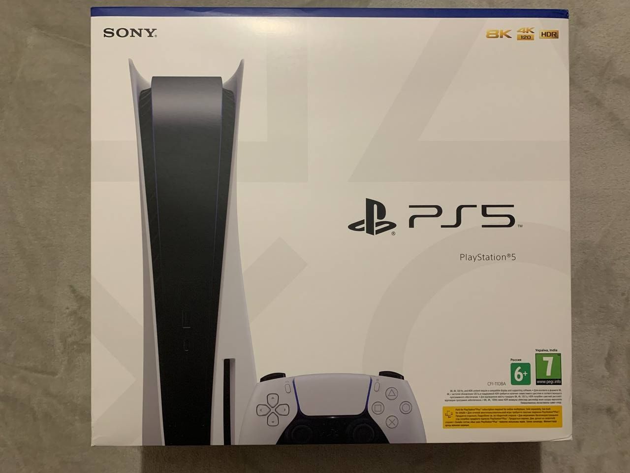 PS5. Sony PlayStation 5 Blu-Ray 825 Gb. Нова!