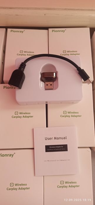 Кар плей андроїд авто безпровідний адаптер