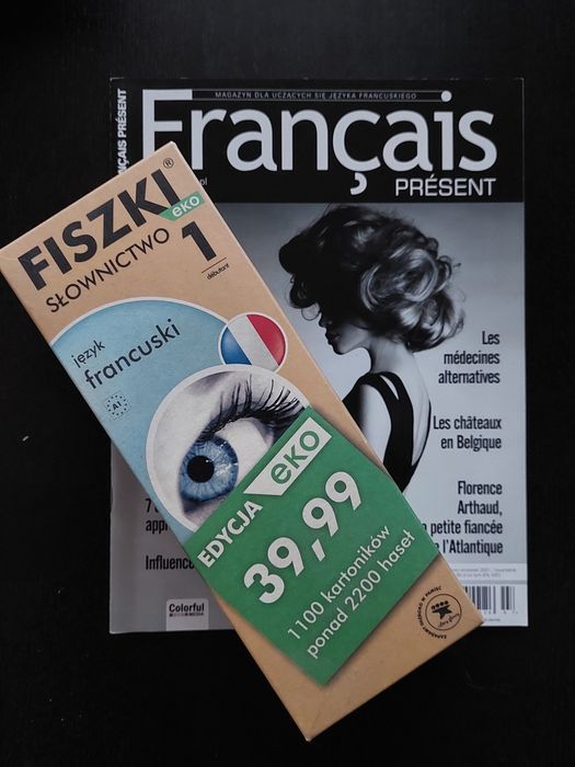 Fiszki (język francuski) + magazyn