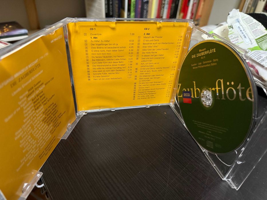 Mozart – Die Zauberflöte – Gueden, Lipp, Simoneau, Berry – Wiene, Böhm