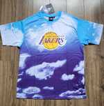 koszulka t-shirt New Era LA Lakers NBA L relaxed 100% poliester NOWA