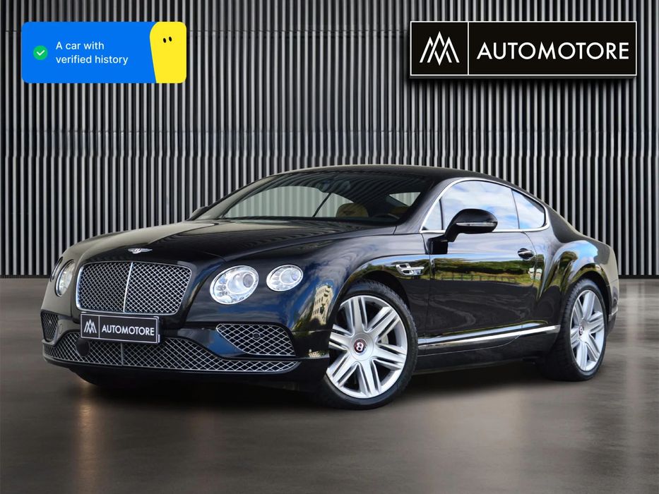 Bentley Continental GT V8 507KM SalonPL FV23% Gwarancja 2026 Serwis ASO Masaż/Went.Fotele