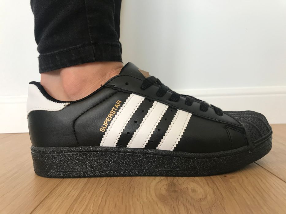 Adidas Superstar. Rozmiar 41. Czarne z Białym. MUST HAVE