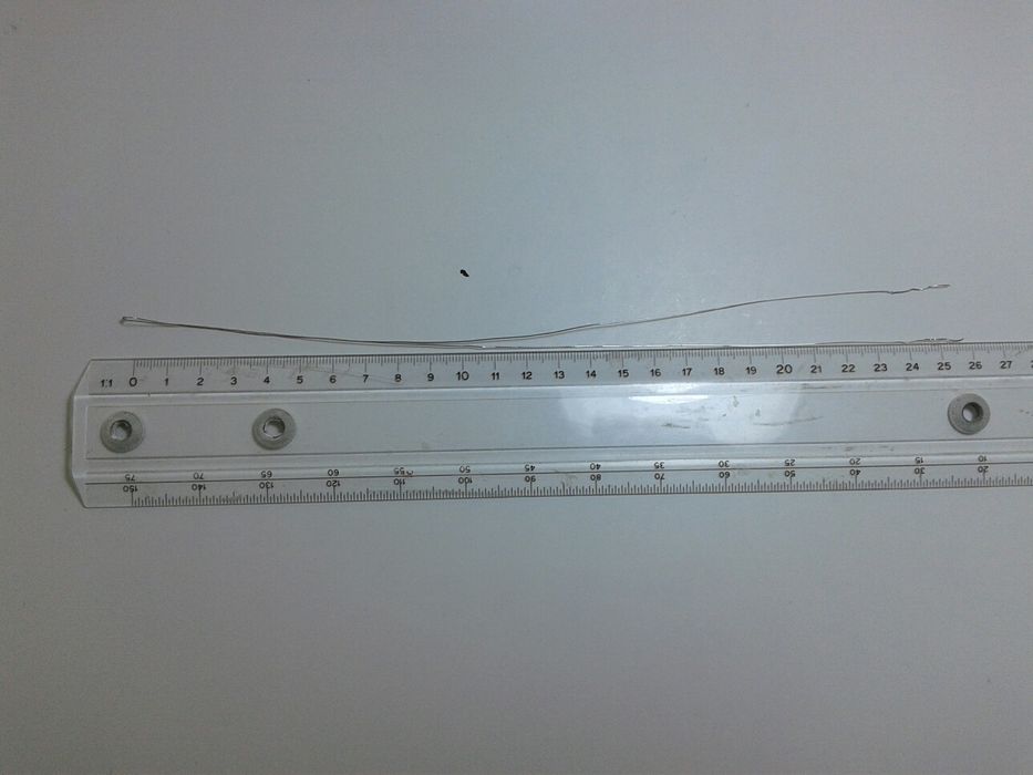 Termopar/cana pirometrica tipo R para 1400° e cana para 1200°