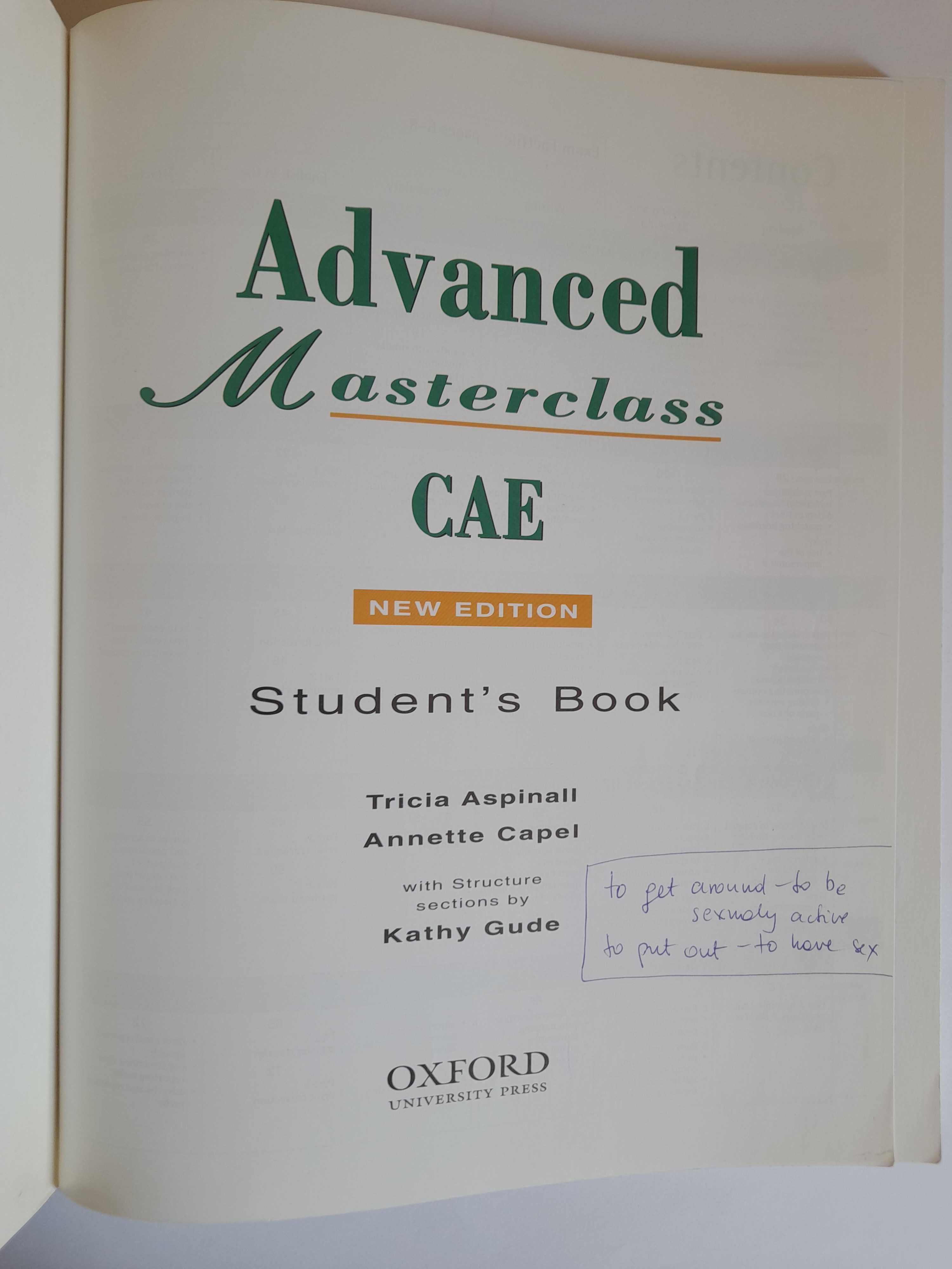 Advanced Masterclass CAE. Student's Book - Capel, Aspinall