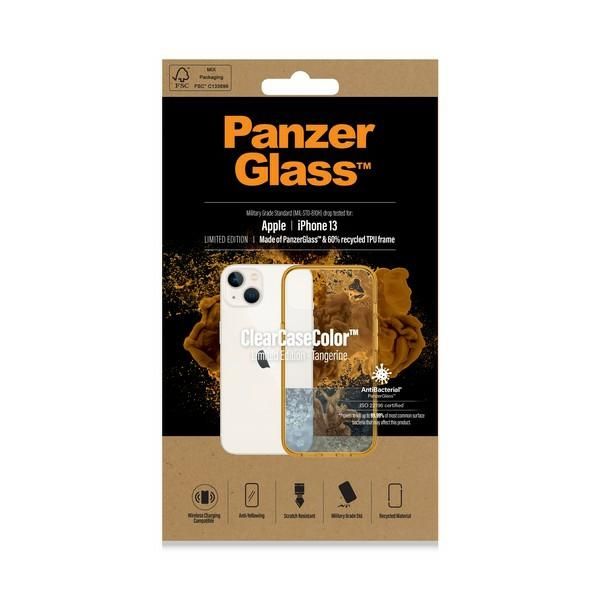 PanzerGlass ClearCase iPhone 13 / 14 /15 6.1" Antibacterial Militar